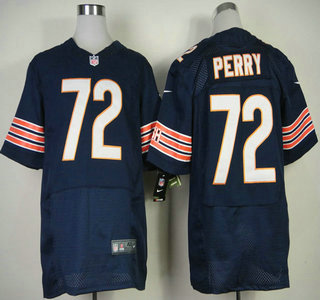 Nike Chicago Bears #72 William Perry Blue Elite Jersey
