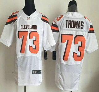 Nike Cleveland Browns #73 Joe Thomas 2015 White Elite Jersey