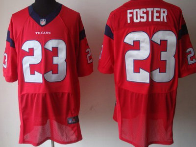 Nike Houston Texans 23 Arian Foster Red 2012 Nike NFL Elite Jersey