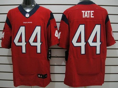 Nike Houston Texans 44 Ben Tate Red 2012 Nike NFL Elite Jersey