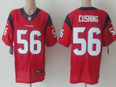 Nike Houston Texans 56 Brian Cushing Red 2012 Nike NFL Elite Jersey