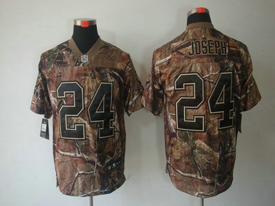 Nike Houston Texans 24 Johnathan Joseph Camo Elite Jersey