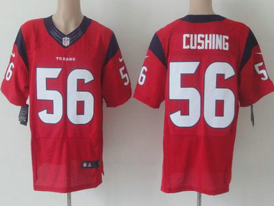 Nike Houston Texans 56 Brian Cushing Red 2012 Nike NFL Elite Jersey