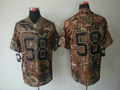 Nike Houston Texans 58 Brooks Reed Camo Elite Jersey