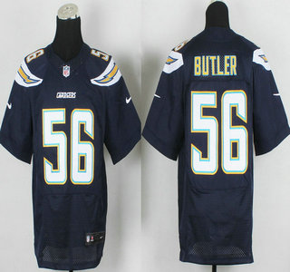 Nike San Diego Chargers #56 Donald Butler 2013 Navy Blue Elite Jersey