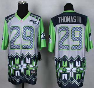 Nike Seattle Seahawks #29 Earl Thomas III 2015 Noble Fashion Elite Jersey