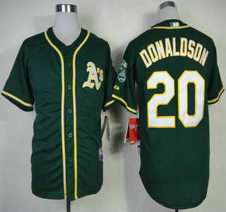 Oakland Athletics #20 Josh Donaldson 2014 Green Jersey