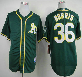 Oakland Athletics #36 Derek Norris Green Jersey