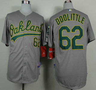 Oakland Athletics #62 Sean Doolittle 2014 Grey Jersey