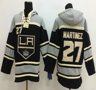 Old Time Hockey Los Angeles Kings #27 Alec Martinez Black Hoody