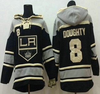 Old Time Hockey Los Angeles Kings #8 Drew Doughty Black Hoody
