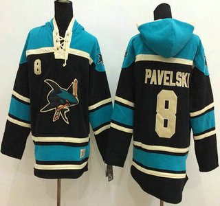 Old Time Hockey San Jose Sharks #8 Joe Pavelski Black Hoody