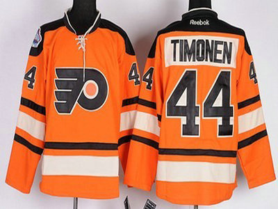 Philadelphia Flyers 44 Kimmo Timonen 2012 Winter Classic Orange Jersey