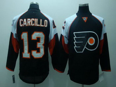 Philadelphia Flyers 13 CARCILLLO black jerseys