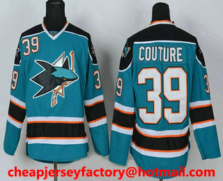 San Jose Sharks #39 Logan Couture Blue Jersey