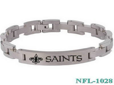 Team Titanium New Orleans Saints Women's Titanium Bracelet