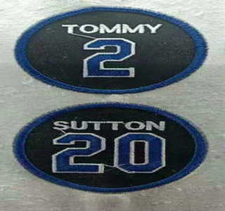 Tommy Lasorda #2 Don Sutton #20 Patch