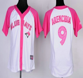 Toronto Blue Jays #9 J. P. Arencibia 2012 Fashion Womens Jersey