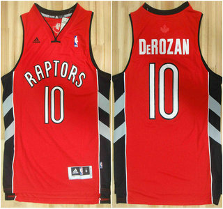 Toronto Raptors #10 DeMar DeRozan Red Revolution 30 Swingman Jersey