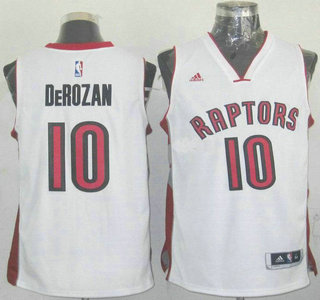 Toronto Raptors #10 DeMar DeRozan Revolution 30 Swingman 2014 New White Jersey