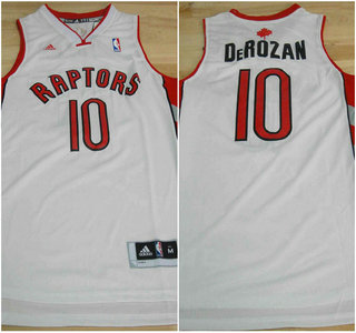 Toronto Raptors #10 DeMar DeRozan White Revolution 30 Swingman Jersey
