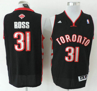 Toronto Raptors #31 Terrence Ross Revolution 30 Swingman Black Jersey