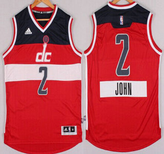 Washington Wizards #2 John Wall Revolution 30 Swingman 2014 Christmas Day Red Jersey