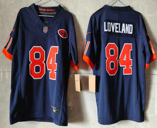 Women's Chicago Bears #84 Colston Loveland Navy 2026 FUSE Rivalries Collection Limited Stitched Jersey
