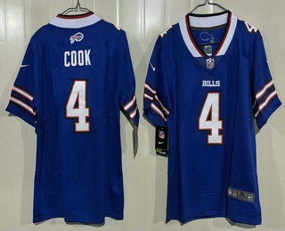 Youth Buffalo Bills #4 James Cook III Limited Blue Vapor Jersey