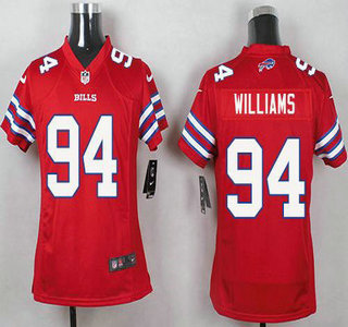 Youth Buffalo Bills #94 Mario Williams Red 2015 NFL Nike Game Jersey