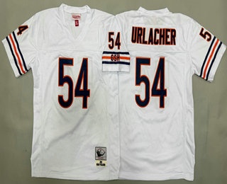 Youth Chicago Bears #54 Brian Urlacher White 2000 Throwback Jersey