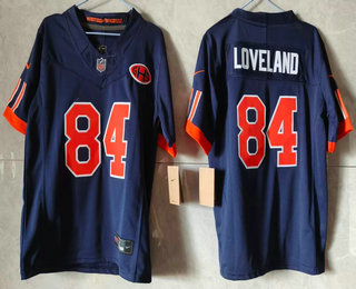 Youth Chicago Bears #84 Colston Loveland Navy 2026 FUSE Rivalries Collection Limited Stitched Jersey
