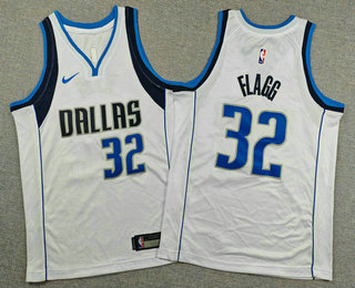 Youth Dallas Mavericks #32 Cooper Flagg White Swingman Jersey