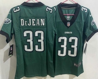 Youth Philadelphia Eagles #33 Cooper DeJean Limited Midnight Green Vapor Jersey
