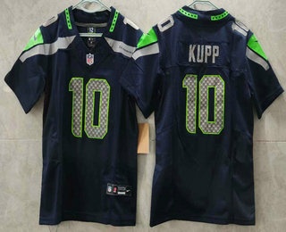 Youth Seattle Seahawks #10 Cooper Kupp Limited FUSE Navy Vapor Jersey