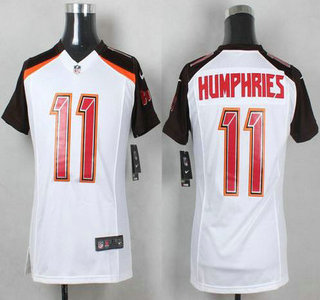 Youth Tampa Bay Buccaneers #11 Adam Humphries White Road NFL Nike Game Jersey