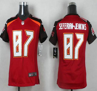 Youth Tampa Bay Buccaneers #87 Austin Seferian-Jenkins Red Team Color NFL Nike Game Jersey